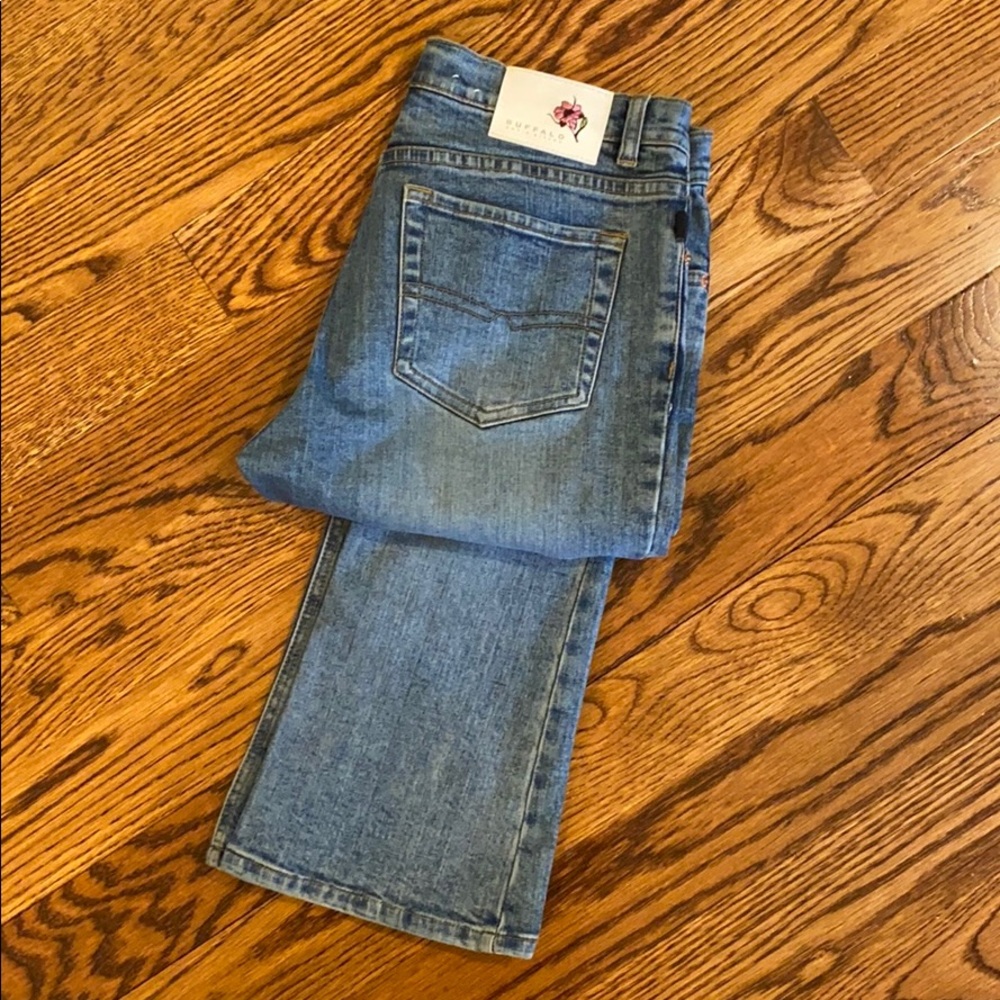 Buffalo Cropped Flare Jeans